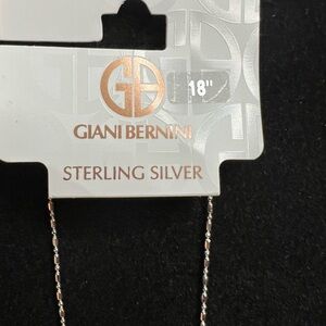 Giani Bernini Silver Necklace Classic Chain Design